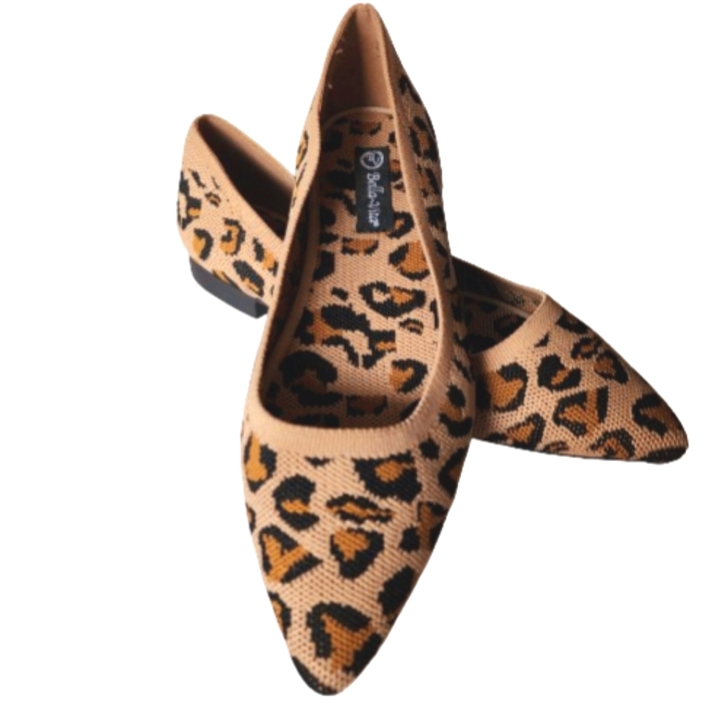 Bella Vita Animal Print Flats 10M